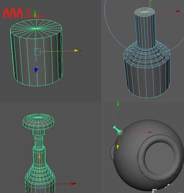 玛雅maya怎么建模并渲染写实闹钟的模型