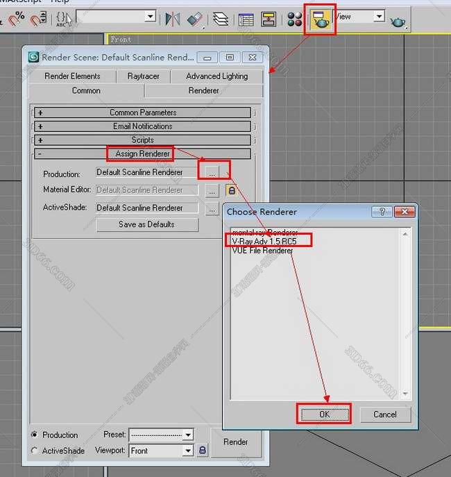 vray1.5【adv 1.5 rc5 for 3dmax2008】渲染器（32位）中（英）文版安装图文教程、破解注册方法