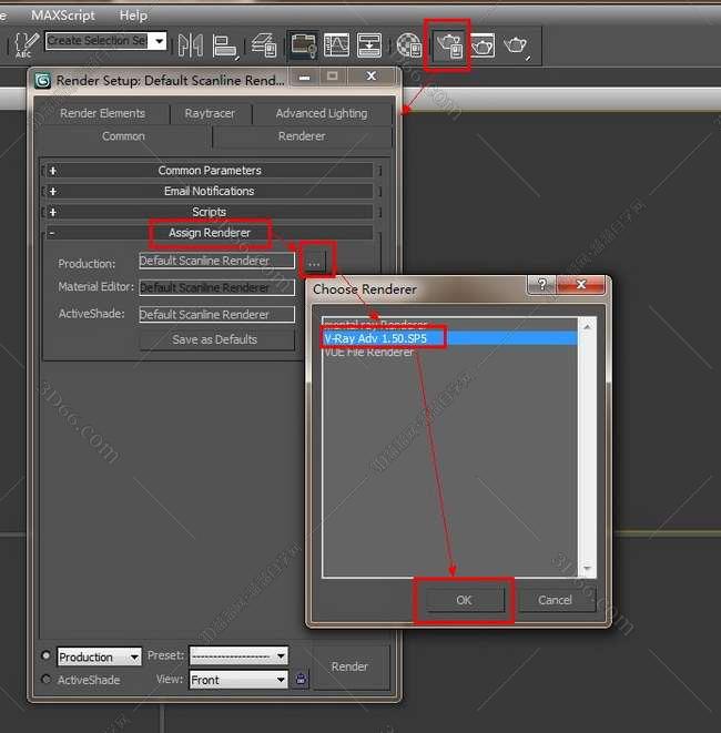 vray1.5【adv 1.5 sp5 for 3dmax2010】渲染器（64位）英文版安装图文教程、破解注册方法