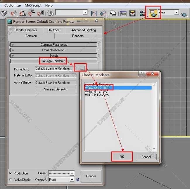VRay 2.0【vr 2.0】 SP1 for 3dsmax9.0 (64位) 中英文双语切换官方破解版安装图文教程、破解注册方法