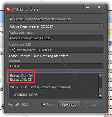 Adobe DreamWeaver cc2017【DW cc2017】绿色汉化版安装图文教程、破解注册方法