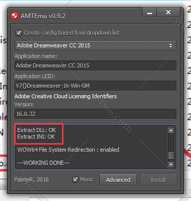 Adobe DreamWeaver cc2015【Dw cc2015】64位中文破解版安装图文教程、破解注册方法
