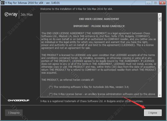 VRay3.4【VR3.4渲染器】vray3.4 for 3dmax2016中/英文双语切换（64位）官方破解版安装图文教程、破解注册方法