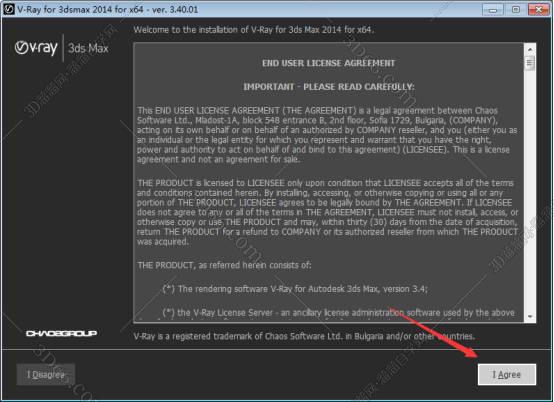 VRay3.4【VR3.4渲染器】vray3.4 for 3dmax2014中/英文双语切换（64位）官方破解版安装图文教程、破解注册方法