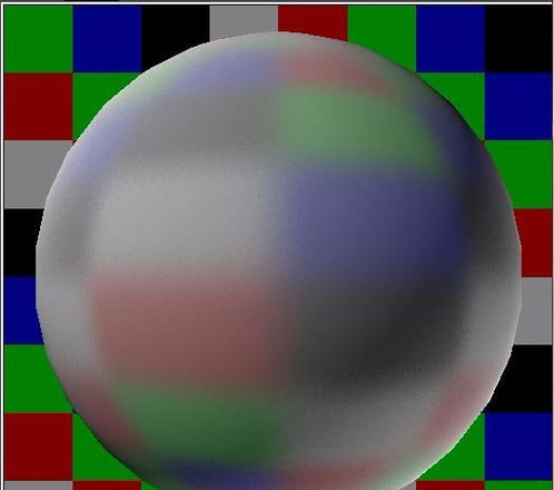 3,进入折射通道衰减贴图的设置面板,设置衰减颜色及衰减类型.