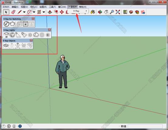 vray3.4 for sketchup【草图大师2015/2016/2017渲染器】顶渲简体中文版安装图文教程、破解注册方法