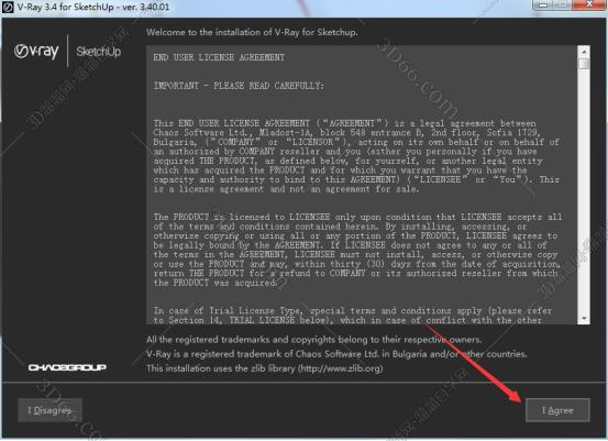 vray3.4 for sketchup【草图大师2015/2016/2017渲染器】顶渲简体中文版安装图文教程、破解注册方法
