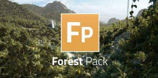 3DsMax树木插件：ForestPack Pro v6.1.5 For 2018-2019