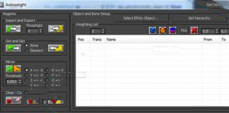 3DsMAX 2009–2016自动权重蒙皮脚本Autoweight V1.0+ 使用教程