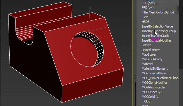 3DMax倒角神器修改器工具inset Quad Chamfer v0.01a