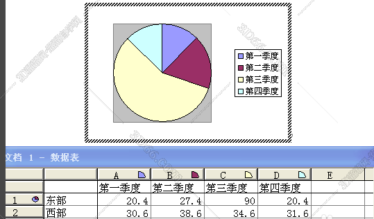 求word扇形图是怎么做出来的啊?