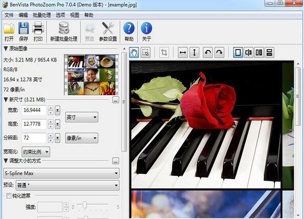 Benvista PhotoZoom Pro v7.1 中文破解版