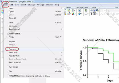 survival curve in graphpad prism 7