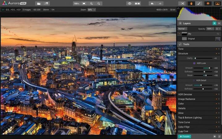 Photoshop/Lightroom HDR处理插件Aurora HDR2017 V1.1 MacOSX