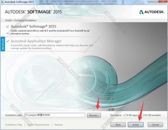 Autodesk SoftImage2015【SoftImage2015】破解版安装图文教程、破解注册方法