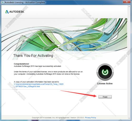 Autodesk SoftImage 2015【三维动画制作软件】专业破解版安装图文教程、破解注册方法