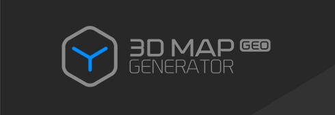 Photoshop三维地图生成器插件：3D Map Generator Pro专业版