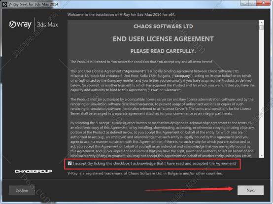 VRay4.3【VR4.3渲染器】Next for 3dmax2016官方破解版安装图文教程、破解注册方法