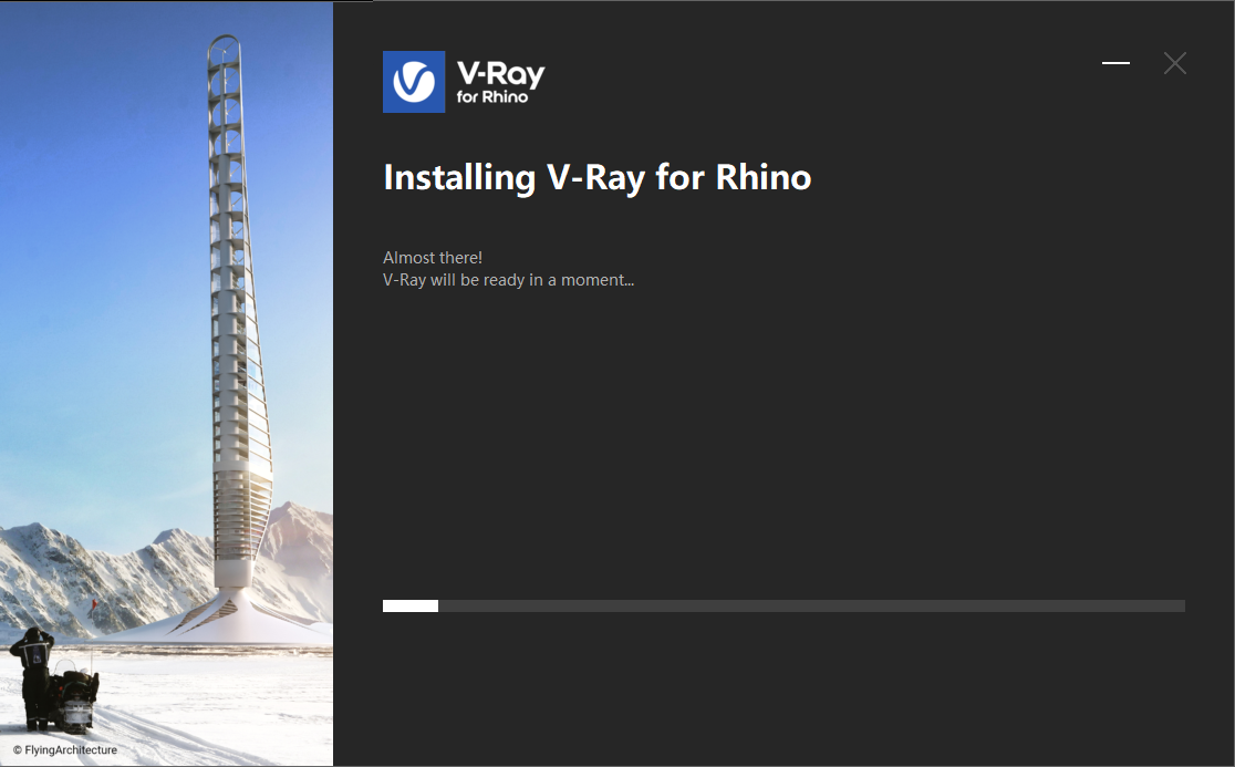 vray5.1 for rhino【支持rhino6，7】渲染器破解版安装图文教程、破解注册方法