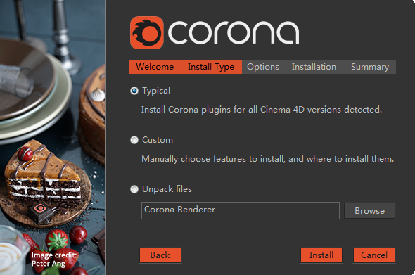 Corona Renderer 4.3【CR渲染器4.3】 for Cinema 4D R14 – R21破解版安装图文教程、破解注册方法