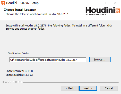 SideFX Houdini FX18【Houdini 18破解版】官方破解版安装图文教程、破解注册方法