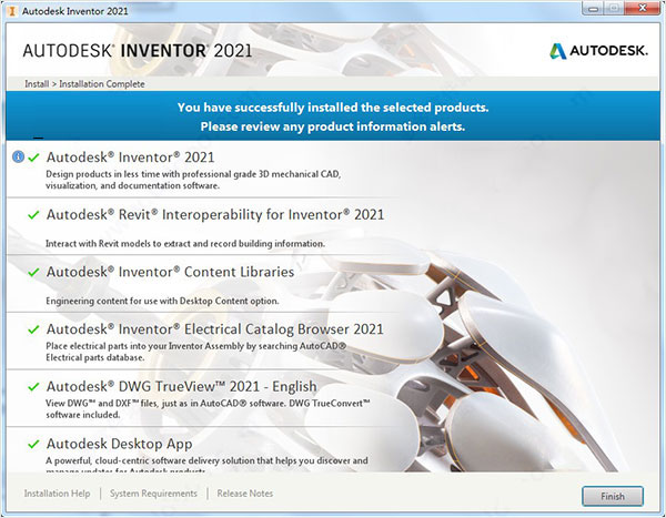 Autodesk Inventor2021【3D绘图模拟软件】汉化完整破解版安装图文教程、破解注册方法