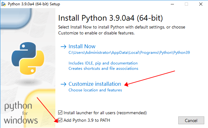 Python 3.9.0【编程语言】免费版下载安装图文教程、破解注册方法