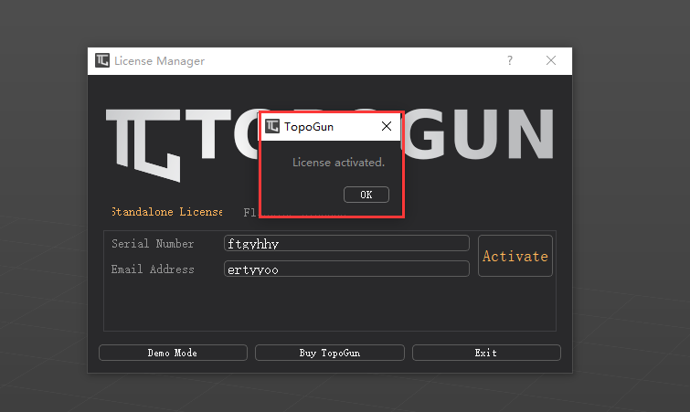 TopoGun3.0下载【TopoGun3.0破解版】免费激活版安装图文教程、破解注册方法