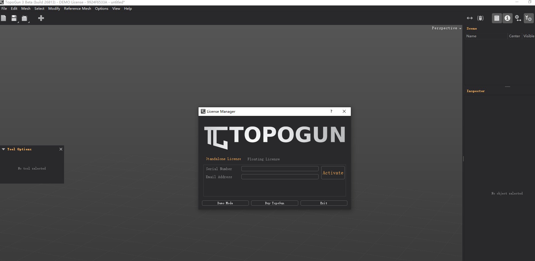 TopoGun3.0下载【TopoGun3.0破解版】绿色版安装图文教程、破解注册方法