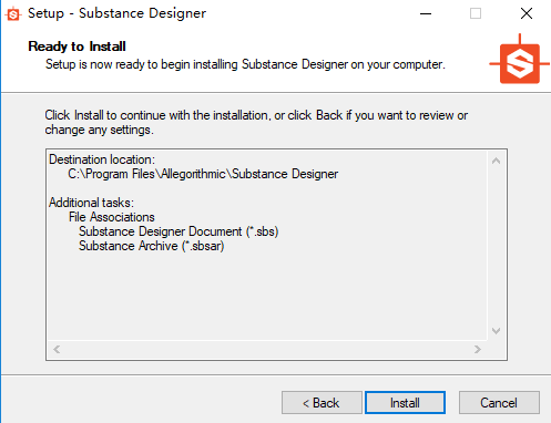 Substance Designer 2021 免费激活版安装图文教程、破解注册方法