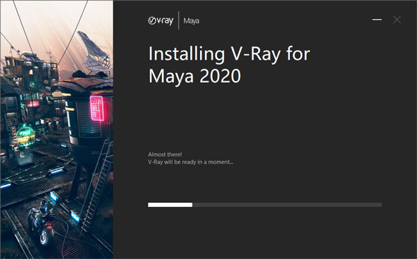 VRay5.1 Next for Maya2018/2019/2020/2022 破解版安装图文教程、破解注册方法