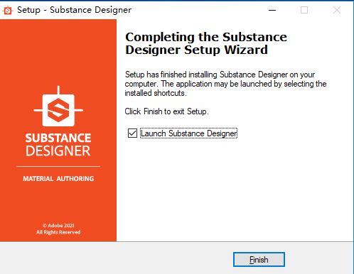 Substance Designer 2021 英文破解版安装图文教程、破解注册方法