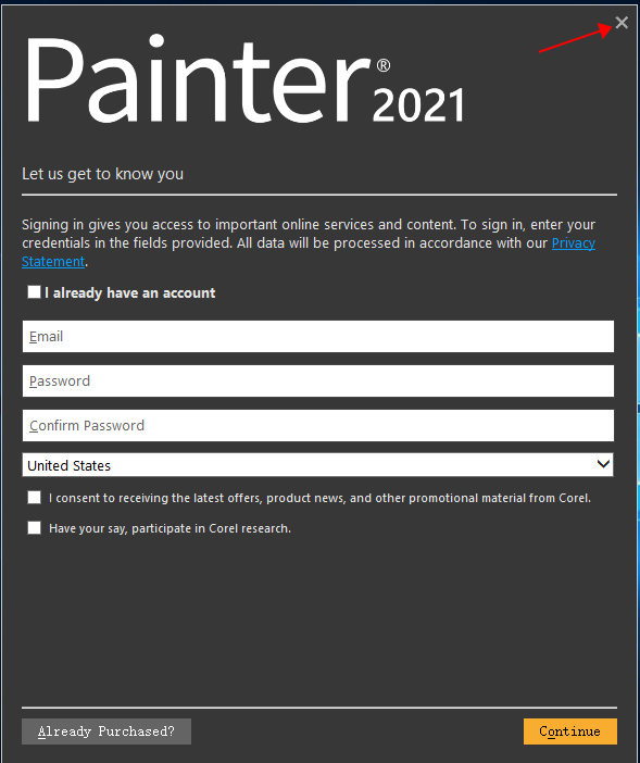Corel Painter 2021【Painter 2021完美版】中文破解版安装图文教程、破解注册方法