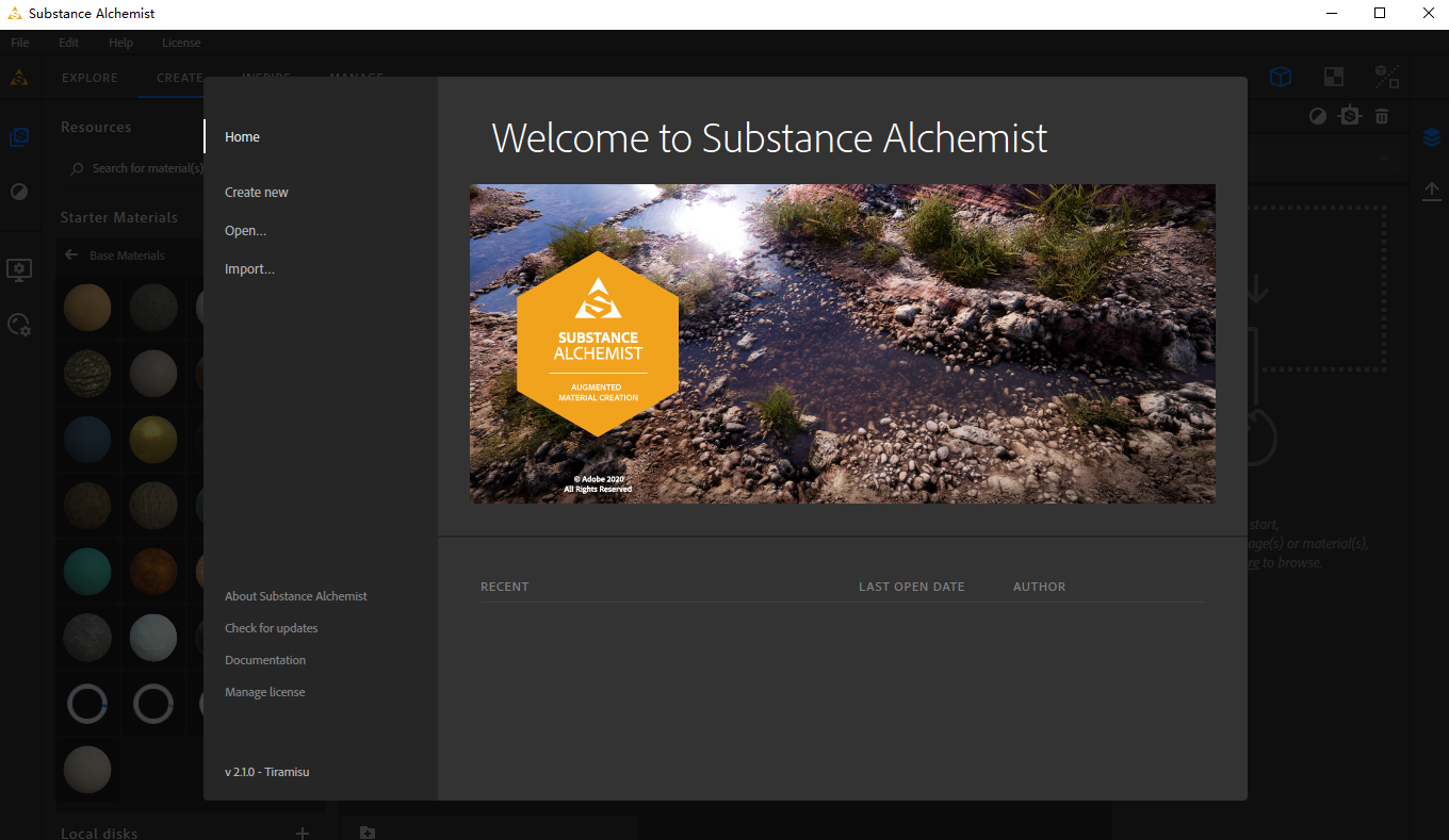 Substance Alchemist2020英文破解版安装图文教程、破解注册方法