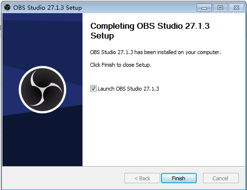 OBS Studio 27.1.3【在线直播工具】官方免费版安装图文教程、破解注册方法