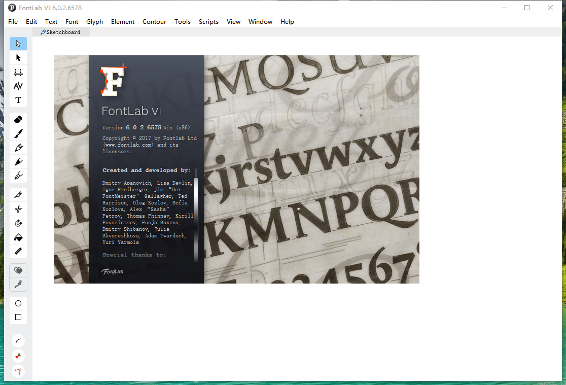 FontLab VI 6.0.2【VI字体设计软件附破解补丁】绿色破解版安装图文教程、破解注册方法