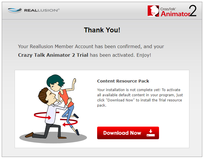 CrazyTalk Animator 2.14【CTA 2.14】英文激活免费版安装图文教程、破解注册方法