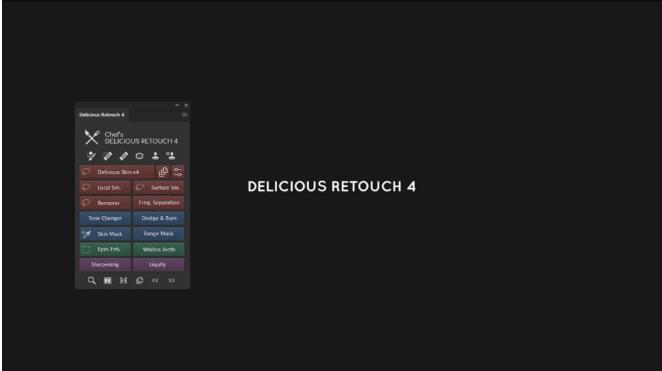 PS人像美容插件扩展面板Delicious Retouch 5中文破解版下载