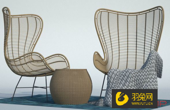 C4D复杂网格结构建筑形体建模插件：QGeoTexture v1.5 免费下载