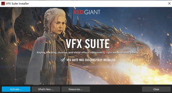 AE/PR红巨人视觉特效合成插件：Red Giant VFX Suite v1.5.2免费下载