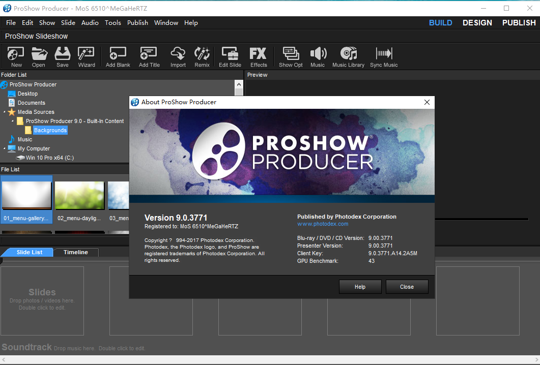 proshow producer v9【附安装破解教程】英文破解版安装图文教程、破解注册方法