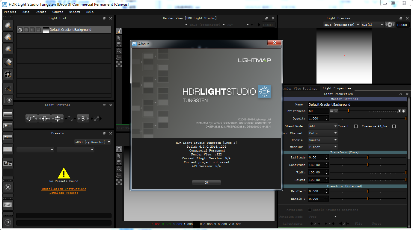 Lightmap HDR Light Studio Carbon 6.3.0【三维渲染室内摄影棚灯光HDR环境软件】破解版 附安装教程安装图文教程、破解注册方法