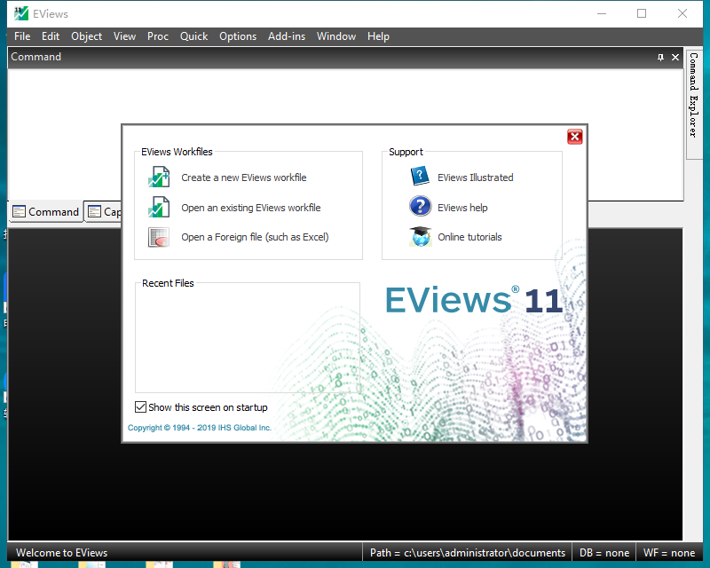 eviews 11【计量经济学软件】专业免费破解版安装图文教程、破解注册方法