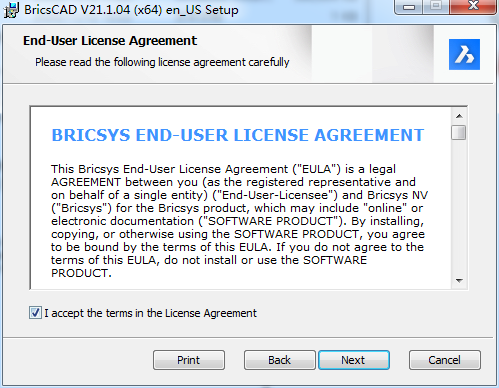 BricsCAD 21【2D/3D建模软件】英文破解版下载安装图文教程、破解注册方法