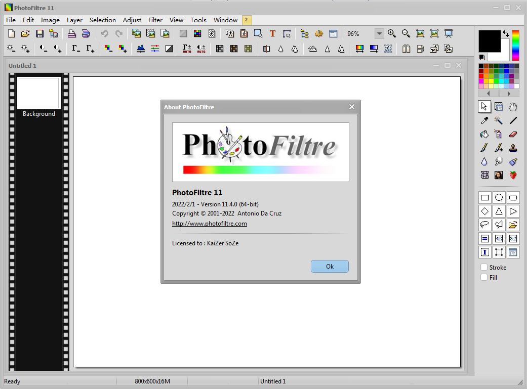 photofiltre studio v11.4.0【图片编辑软件】免费破解版下载 附注册机安装图文教程、破解注册方法