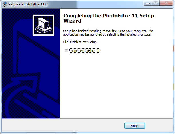 photofiltre studio v11【计算图片编辑软件】英文破解版安装图文教程、破解注册方法