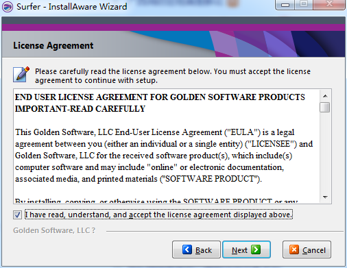 Golden Software Surfer 20【3D立体建模软件】官方破解版 附安装教程安装图文教程、破解注册方法