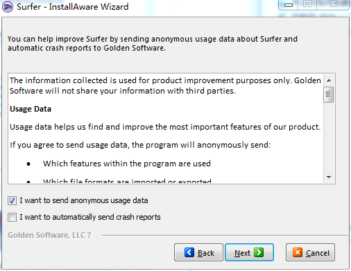 Golden Software Surfer 18【三维建模绘图软件】英文破解版安装图文教程、破解注册方法