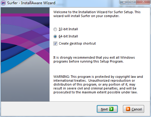 Golden Software Surfer 17【三维建模绘图软件】免费英文版 附破解文件安装图文教程、破解注册方法