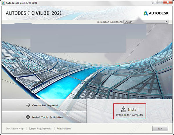 Autodesk Civil 3d 2021【免费破解版】附注册机安装图文教程、破解注册方法